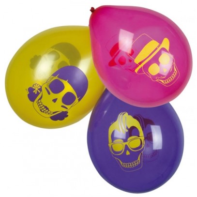 Skull-Party Luftballon-Set