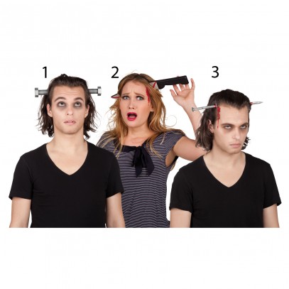 Halloween Horror Haarreif in 3 Styles