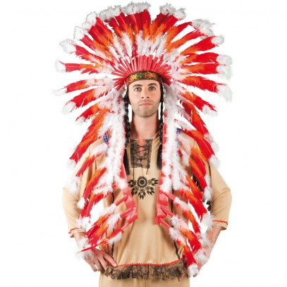 Indianer Häuptling Deluxe Kopfbedeckung