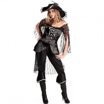 Royal Tiefsee Piratin Kostüm Deluxe