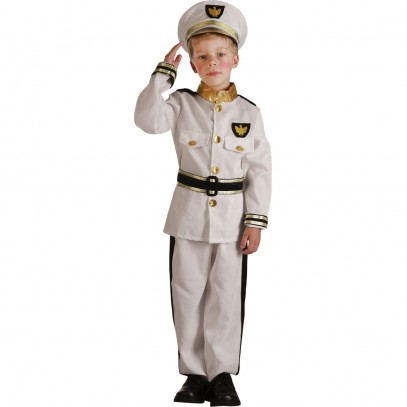 Navy Captain Kinderkostüm