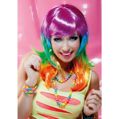 Candygirl Neon Perücke
