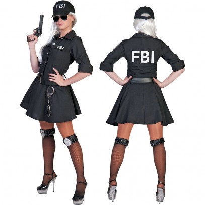 FBI Special Agent Lady Damenkostüm