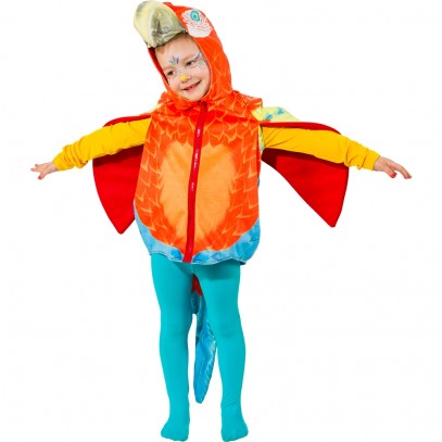 Papagei Petri Kostüm für Kinder