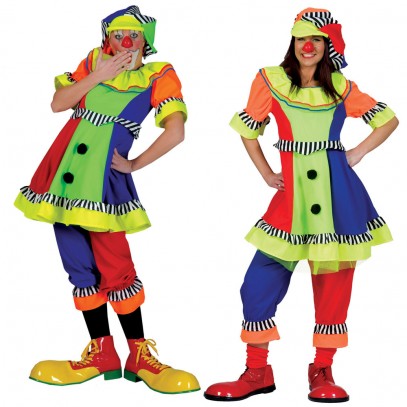 Clowns Kostüm Olilia für Damen