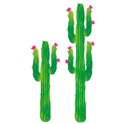 Kaktus Wanddekoration