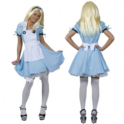 Klassisches Alice Kostüm für Damen