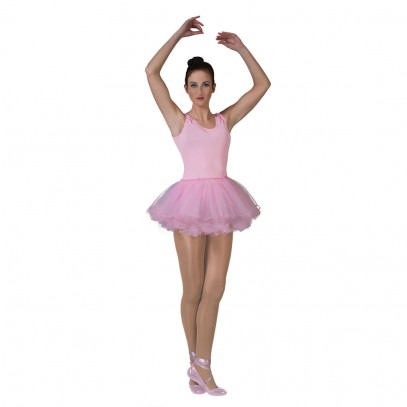 Klassisches Ballerina Kleid Damenkostüm pink
