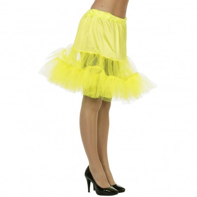 50's Petticoat neon-gelb
