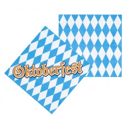 Oktoberfest Servietten Bavarian