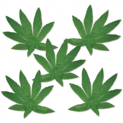 Cannabis Blätter Party Deko