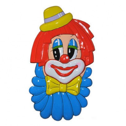 Wanddeko Clown Eddi