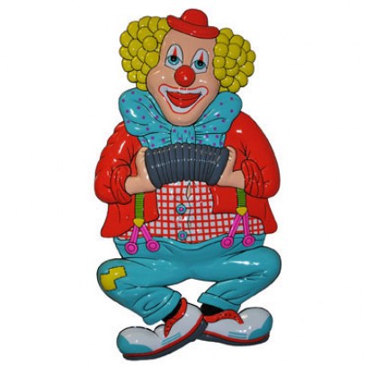 Wanddeko Clown Freddi