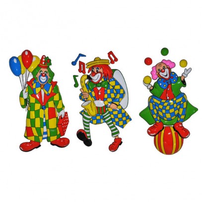Wandbilder Lustige Clowns