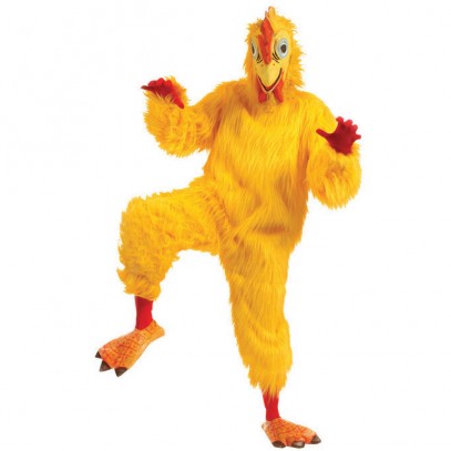 Chicken Hühnchen Kostüm für Herren Deluxe