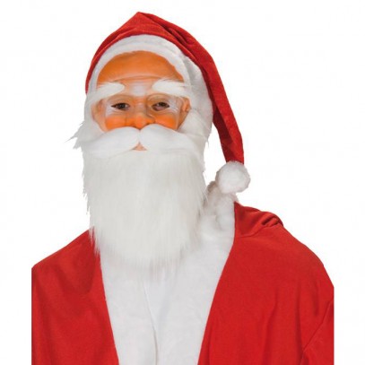 Nikolausmaske Weihnachtsmann Maske