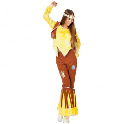 60's Hippie Sunny Flower-Power Kostüm
