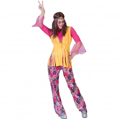 60's Woodstock Lady Kostüm