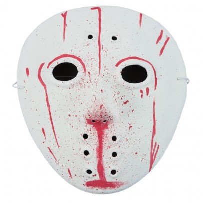 Hockey Maske mit Blutspritzern