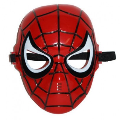 Rote Spinnenmann Maske