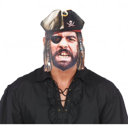 Piraten Pappmaske