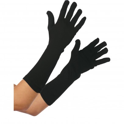 20er Jahre Handschuhe schwarz
