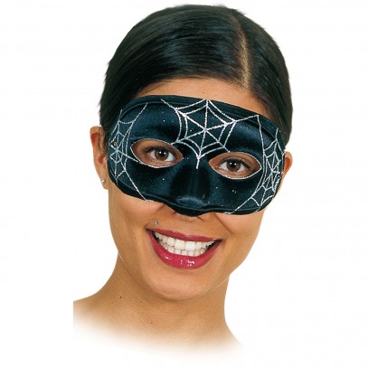 Spinnenetz Augenmaske für Damen