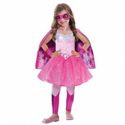 Barbie Super Agentin Kinderkostüm 5-teilig