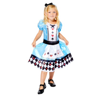 Recyceltes Alice Kostüm für Mädchen