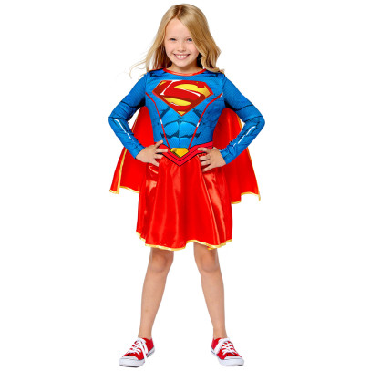 Recyceltes Supergirl Kostüm für Kinder