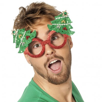 Tannenbaum Weihnachtsbrille