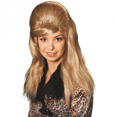 70er Jahre Retro Queen Perücke blond