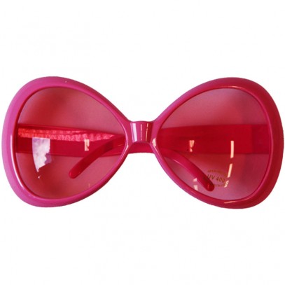 70s Disco Sonnenbrille pink