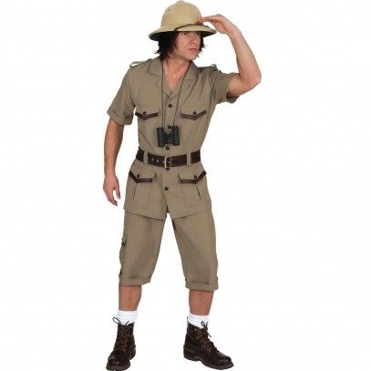 Safari Anzug Kostüm für Herren