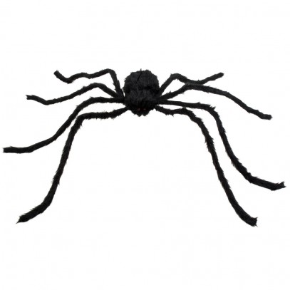 Haarige schwarze Spinne XL