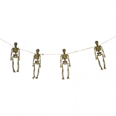 Hanging Skeletons Halloween Girlande
