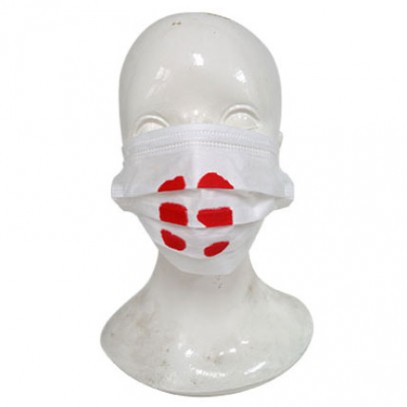 Blutbefleckte Horror Mund-Nase-Maske 