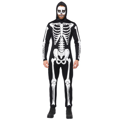 Skeleton Overall Herrenkostüm