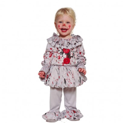 Baby Horror Clown Kinderkostüm
