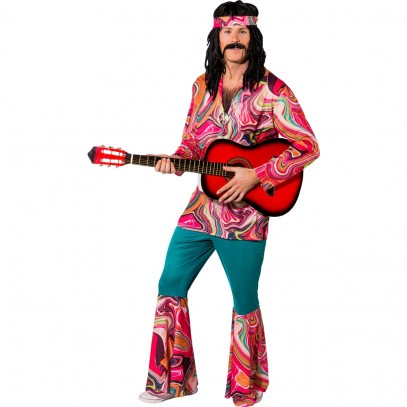 Hippie Man Marlon Kostüm für Herren