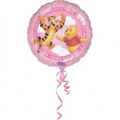 Pooh Folienballon It's a Girl