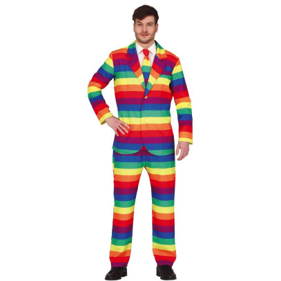 Rainbow Pride Partyanzug für Herren