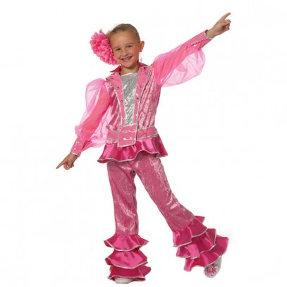 Dancing Queen Kinderkostüm pink
