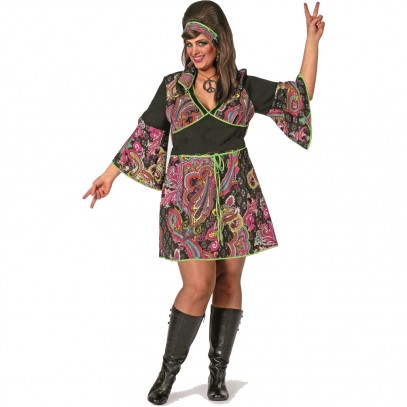Hippie Lady XXL Kostüm