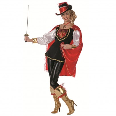Portia Musketier Kostüm für Damen