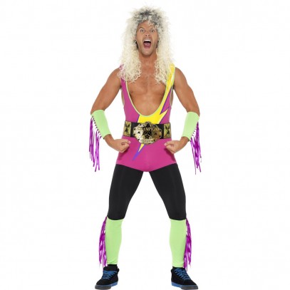 80er Retro Wrestler Kostüm