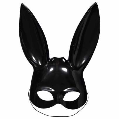 Black Horror Bunny Maske