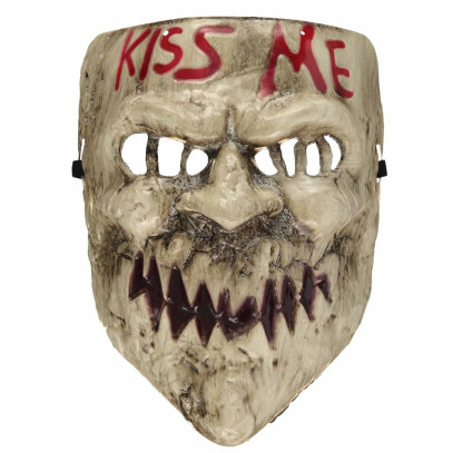 Kiss Me Horror Halloween Maske