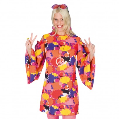 Hippie Blumen Mädchen Kleid