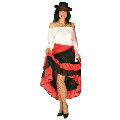 Spanischer Flamenco Rock Damenkostüm